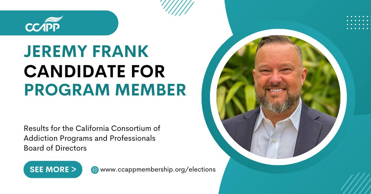 Frank Jeremy - BOD Election Program Results Card