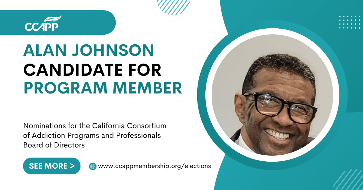 Alan Johnson candidate card