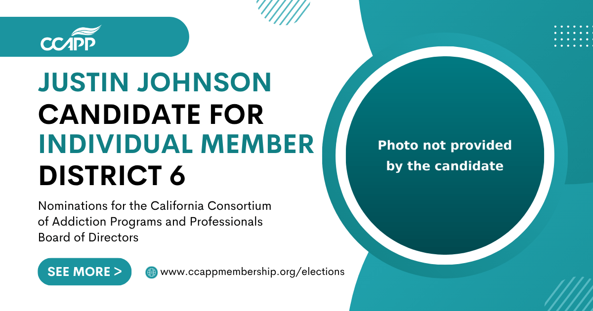 Justin Johnson candidate card