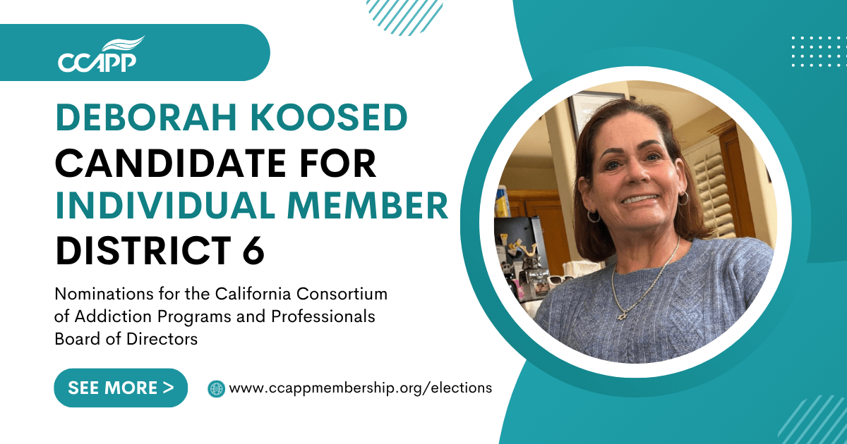 Deborah Koosed candidate card