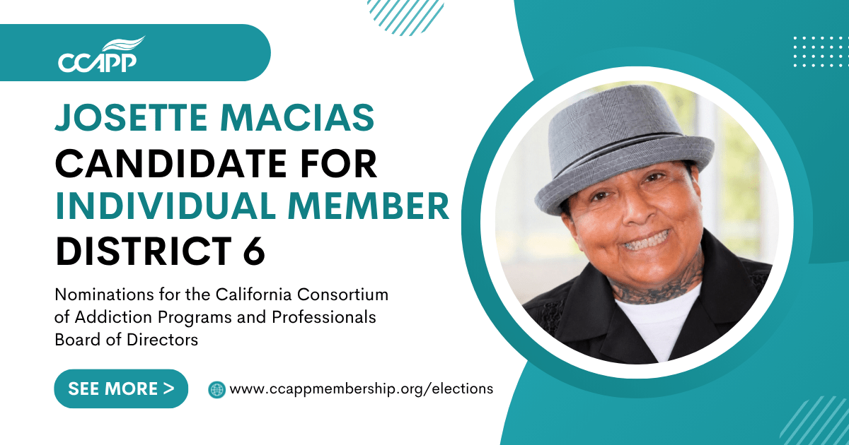 Josette Macias candidate card