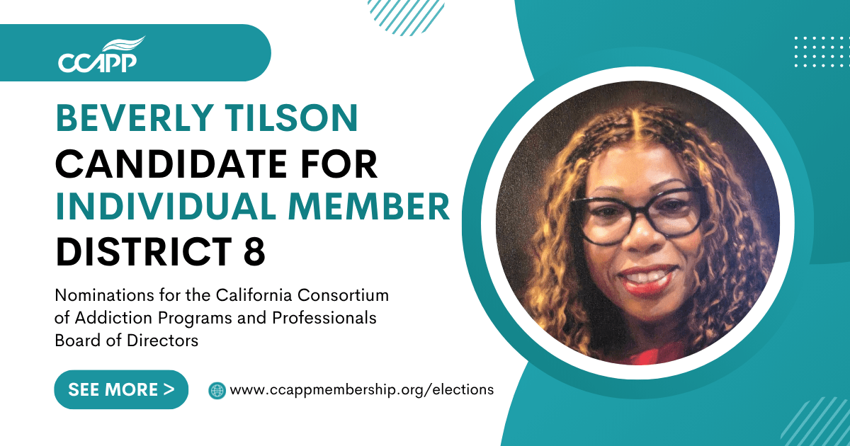 Beverly Tilson candidate card